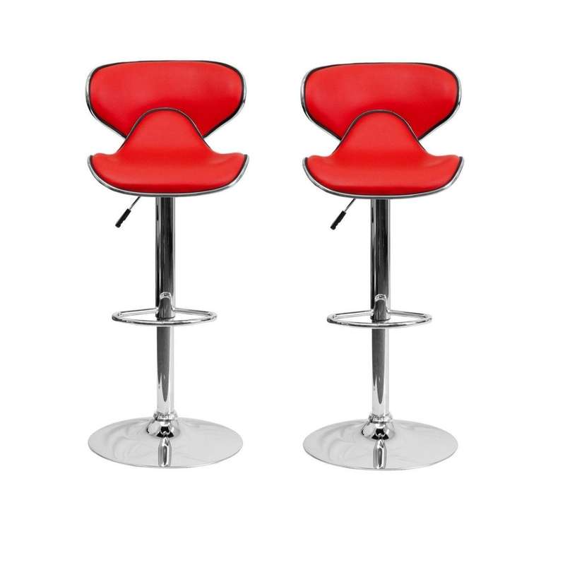 Modern Sports Barstools  set of 2 -  Available in various colours