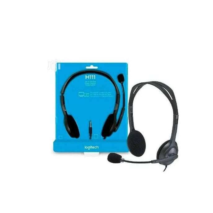 Logitech Stereo Headset With Noise-cancelling Microphone - H111