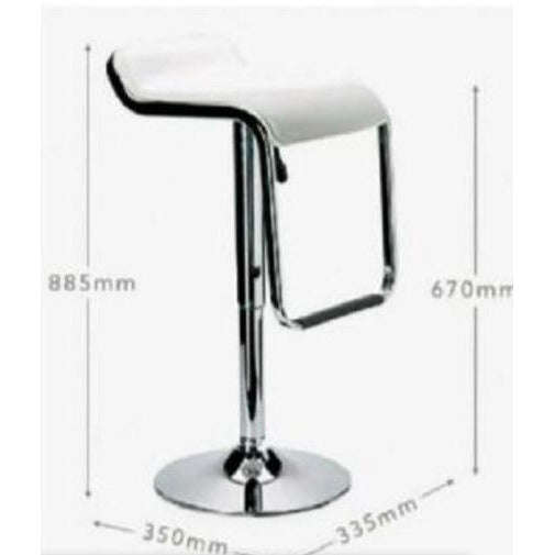 Nova Bar Stool - Black