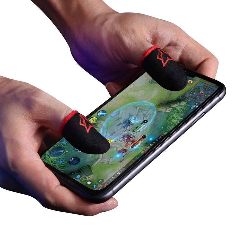 Sarafox V1 Mobile Gaming Finger Sleeves - Orange