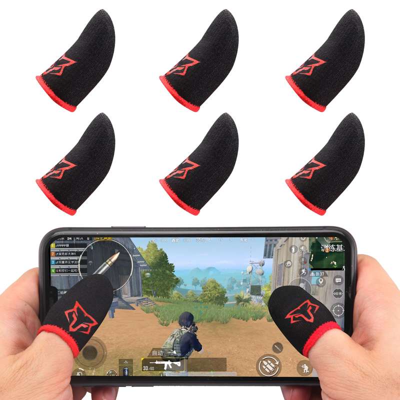 Sarafox V1 Mobile Gaming Finger Sleeves - Orange