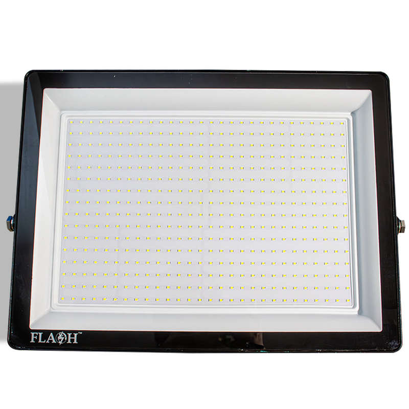 FLASH High Power Slim LED 300W Floodlight Daylight 6000K Matt Black
