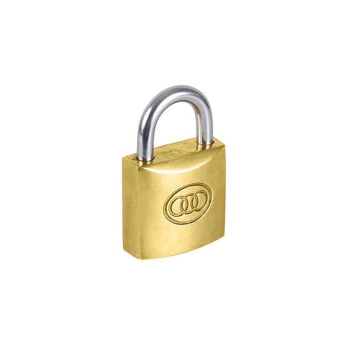 TRICIRCLE Padlock Brass