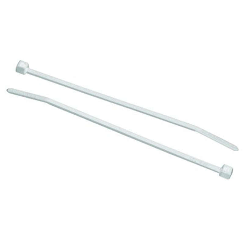 RUWAG Cable Ties White 4.9mm x 197mm ( Pack of 100 )