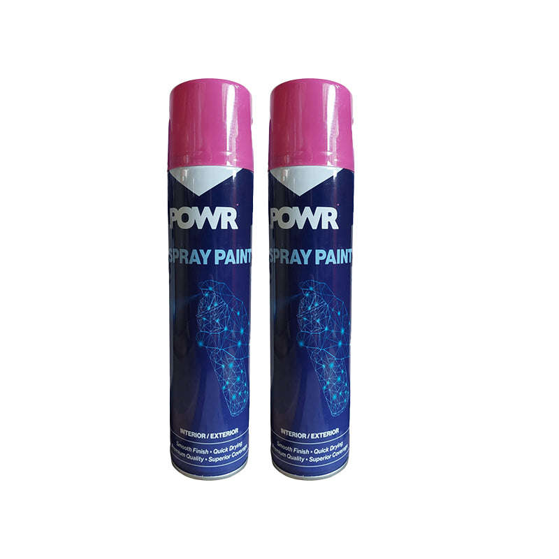 POWR Spray Paint Standard Hot Pink 300ml ( 2 Pack )