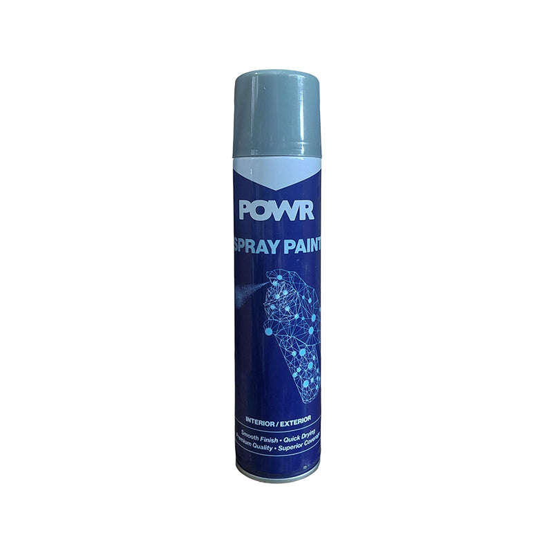 POWR Heat Resistant Spray Paint Silver 300ml ( 2 Pack )