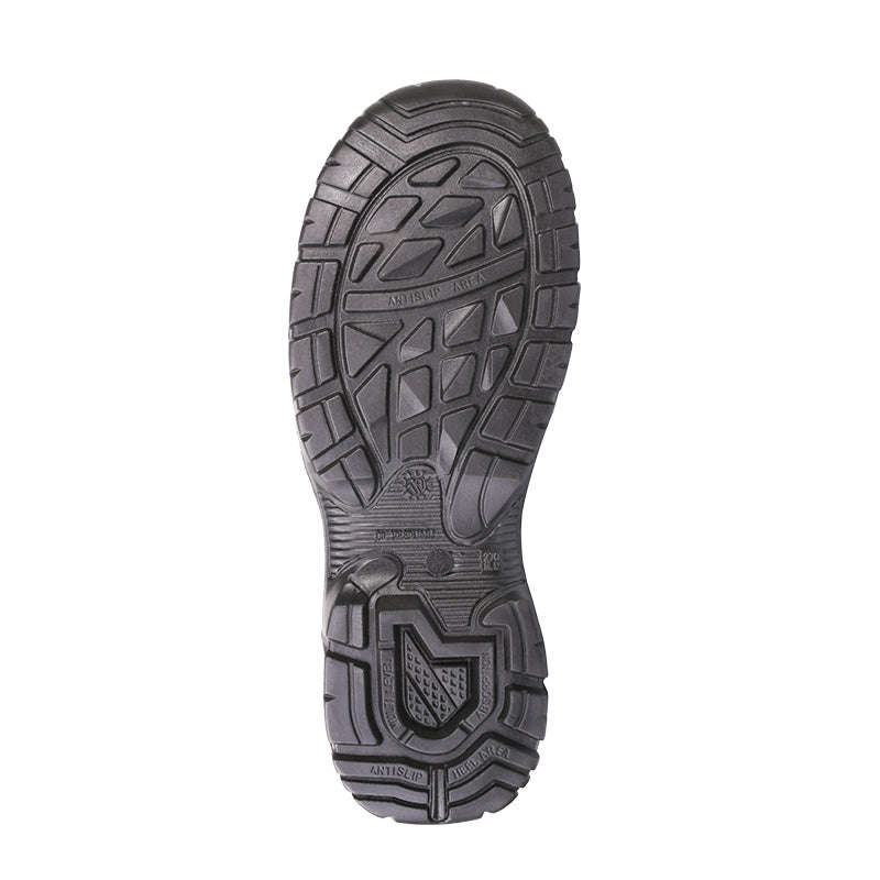 PATRIOT Trooper Black 8-Inch Safety Boots Steel Midsole