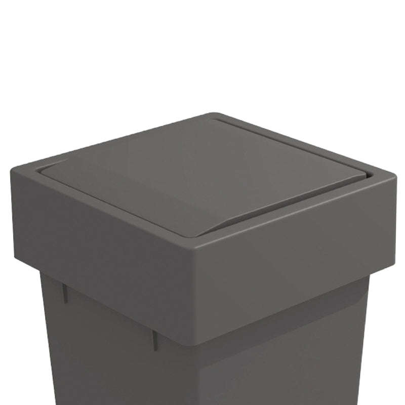 ROCO Onda Door Mounted Bin Orion Grey 5 Litre