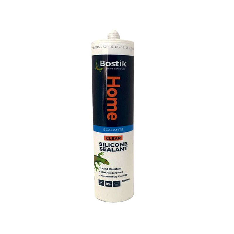 BOSTIK Home Silicone Sealant Clear 280ml
