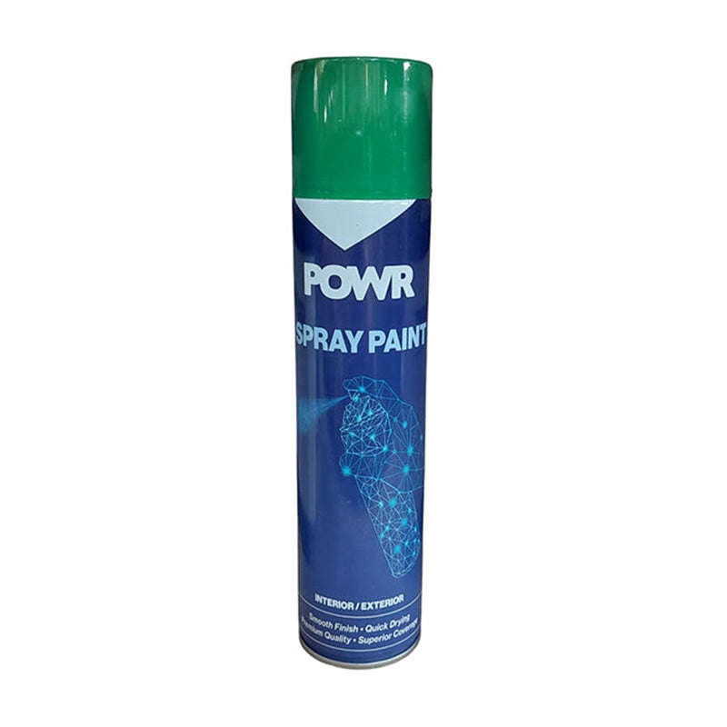 POWR Spray Paint STD 300ml Tin Green Grass ( 12 Pack )