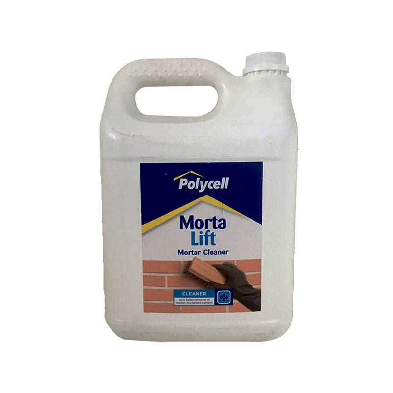 POLYCELL Morta Lift Mortar And Cement Remover and Cleaner 5 Litre