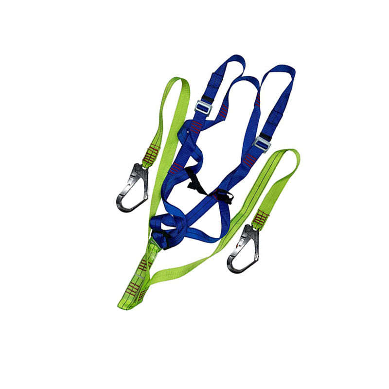PIONEER SAFETY Harness Double Lanyard & Scaffold Hooks Comfort Padding