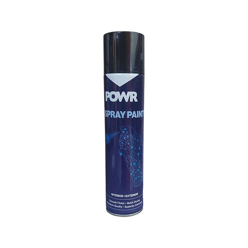 POWR Heat Resistant Spray Paint Black Engine 300ml ( 2 Pack )