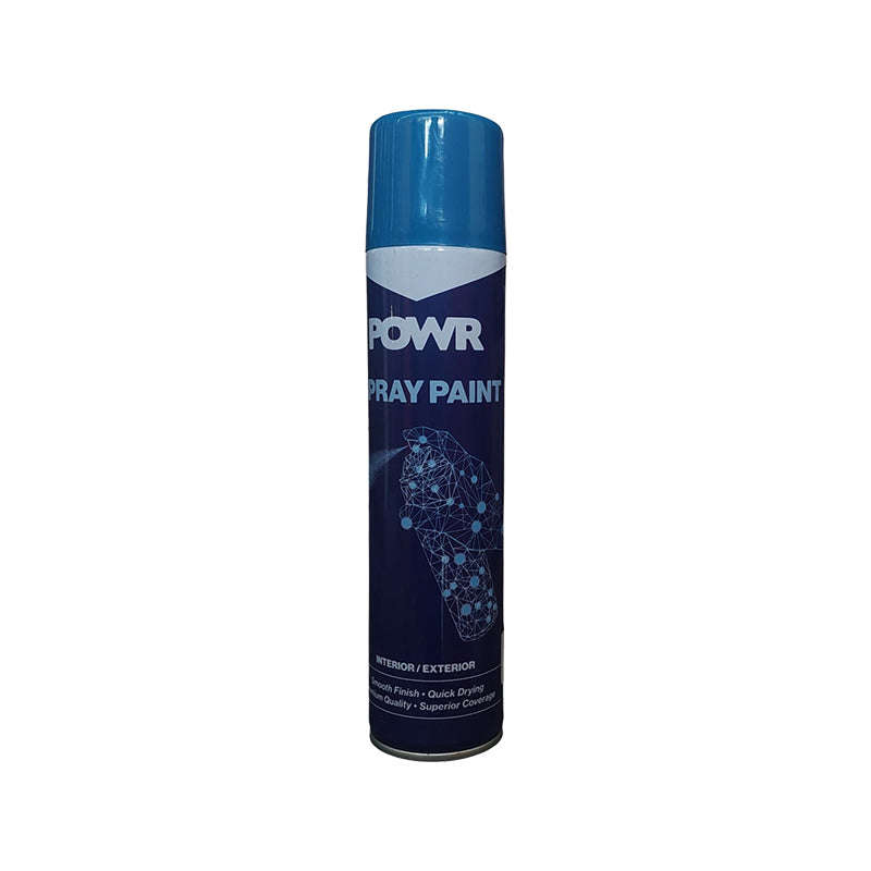 Powr Spray Paint STD 300ml Tin Blue Navy