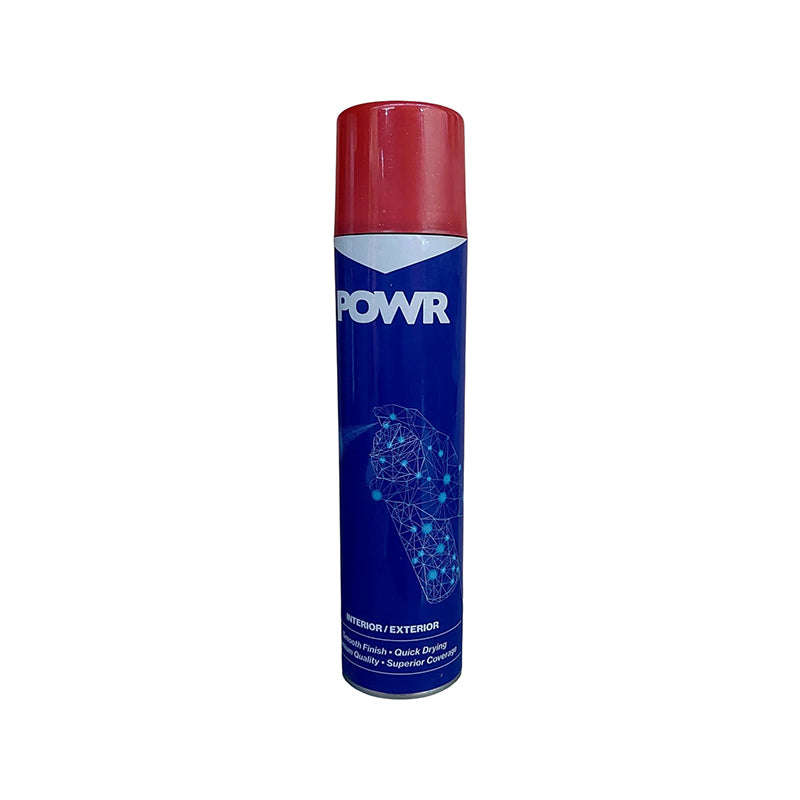 POWR Spray Paint Metallic Red 300ml