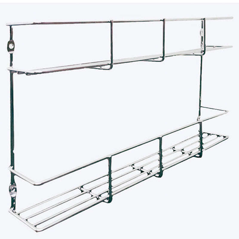 ROCO Spice Rack 2 Tier Chrome