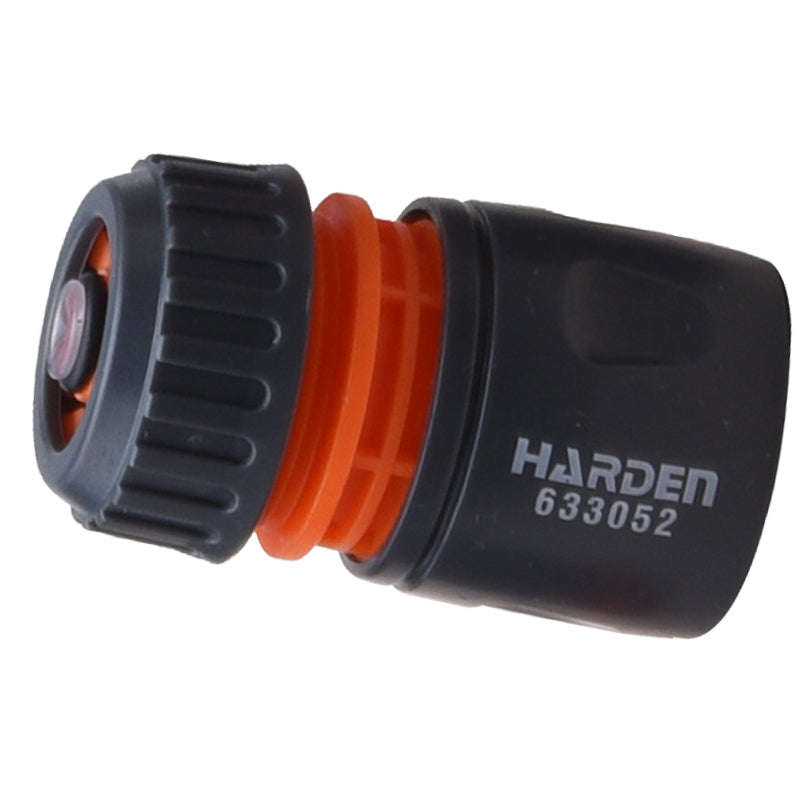 HARDEN Hose Quick Connector With Stop  1/2"