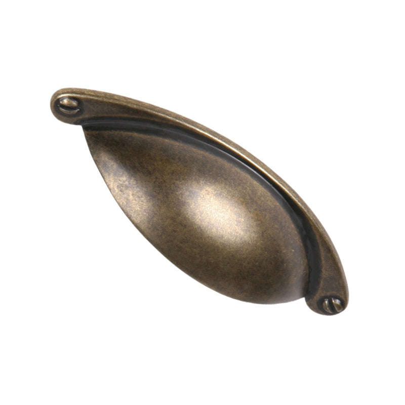 ROCO Cupboard Buttercup Handle Antique Brass 64mm