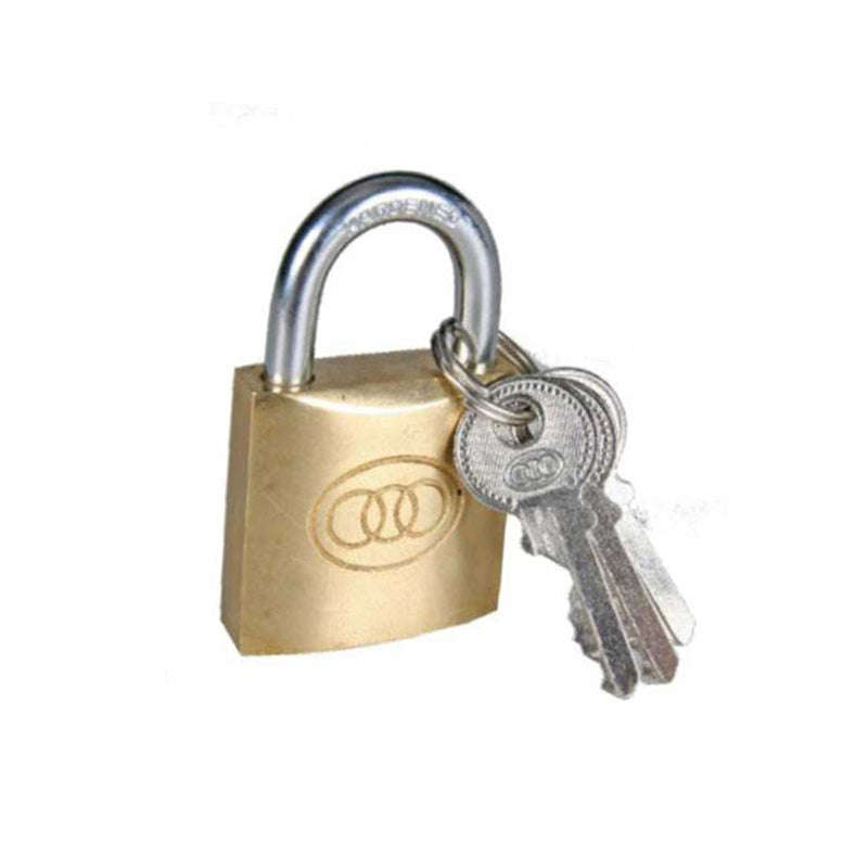 TRICIRCLE Padlock Brass