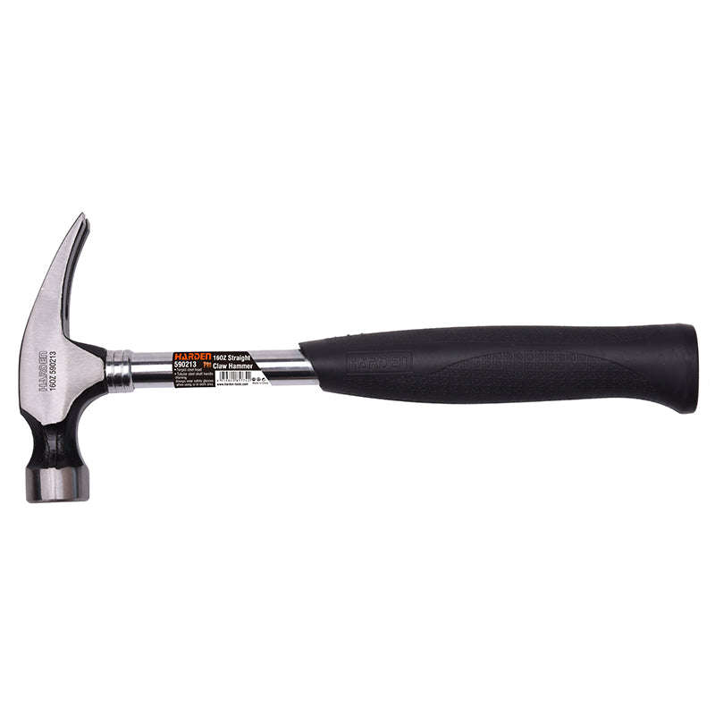 HARDEN Claw Hammer with Tubular Handle 500g