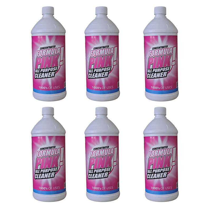FORMULA PINK All-Purpose Concentrated 1 Litre ( 6 Pack )