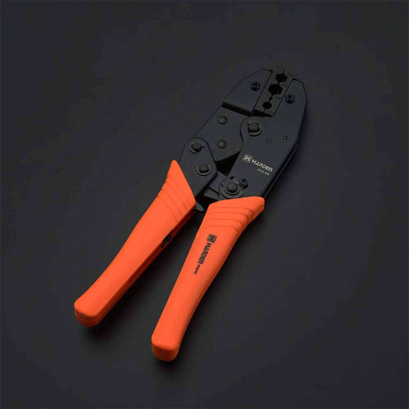 HARDEN Ratchet Crimper For Insulated Terminals 215mm