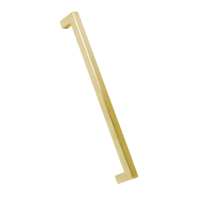 ROCO Cupboard Handle Bar Hollow Square Brushed Brass 160mm
