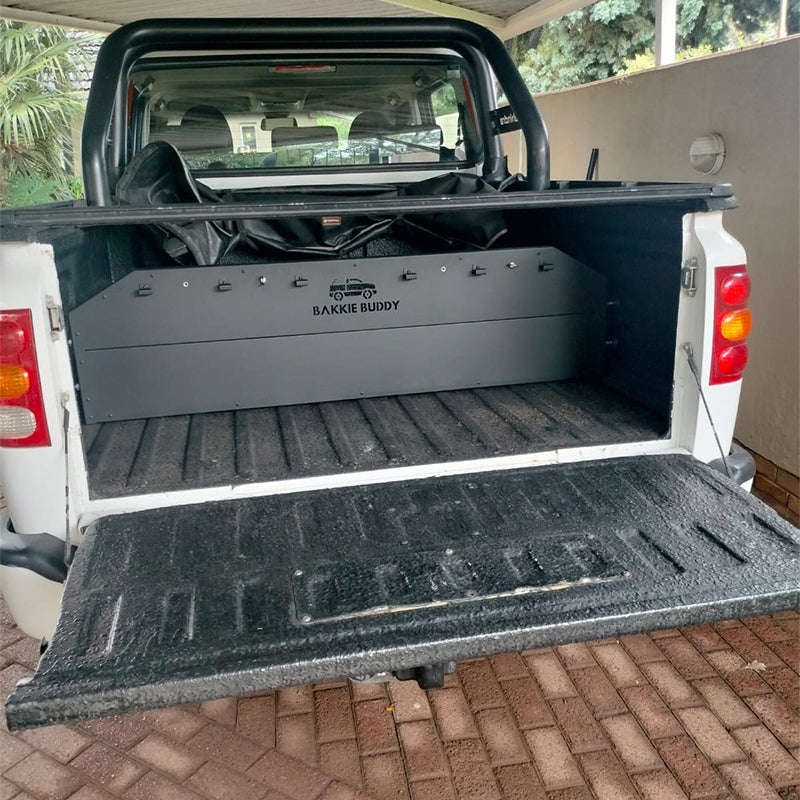 BAKKIE BUDDY Economic Loading Bay Separator & Organizer Black Powder Coated 1420mm
