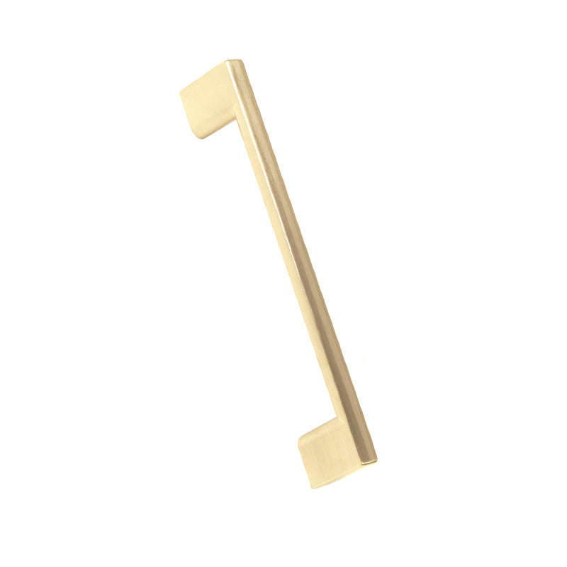 ROCO Neptune Aluminium Cupboard Handle Brushed Brass 96mm