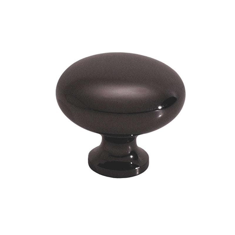 ROCO Small Base Drawer Knob Matt Black 32mm