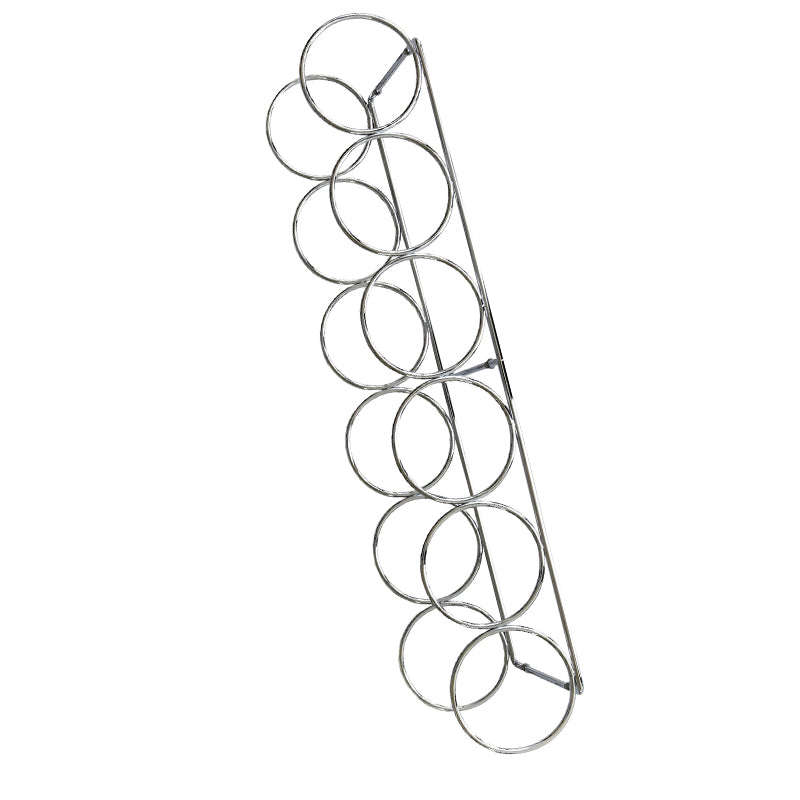 ROCO Wine Bottle Holder 6 Ring Chrome