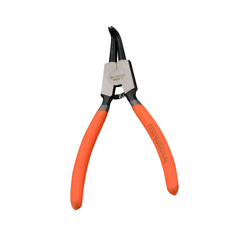 HARDEN Circlip Plier External Bent Jaw 7" (170mm)