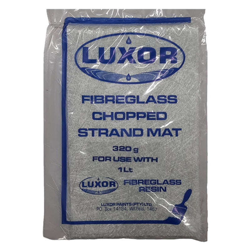 LUXOR Fibre Glass Chopped Mat Prepack 320g