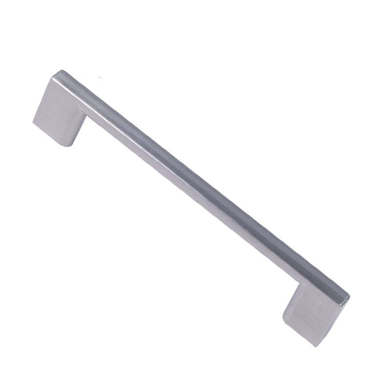 ROCO Neptune Aluminium Cupboard Handle Brushed Nickel 192mm