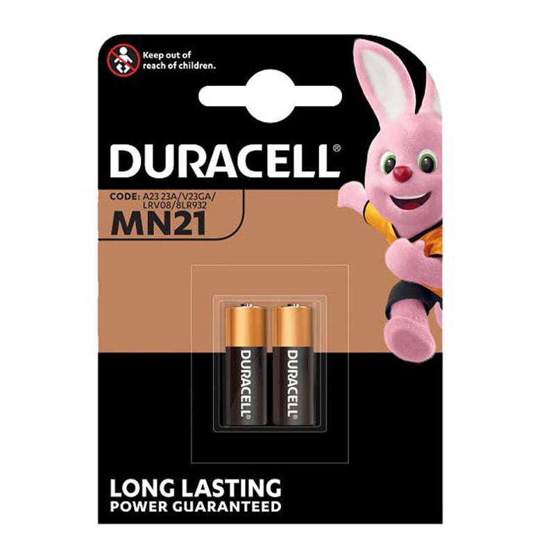 DURACELL Plus Remote Battery 12v Mn21 ( Pack of 2 )
