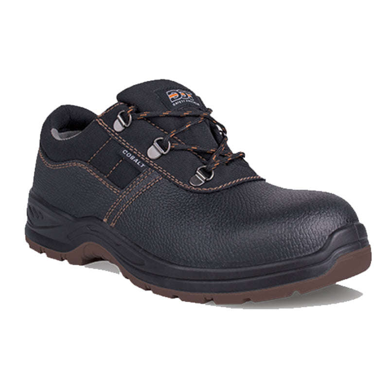 DOT Cobalt Safety Shoe Oil/Acid Steel Toe Black