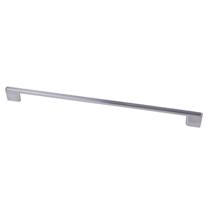 ROCO Neptune Aluminium Cupboard Handle Brushed Nickel 256mm