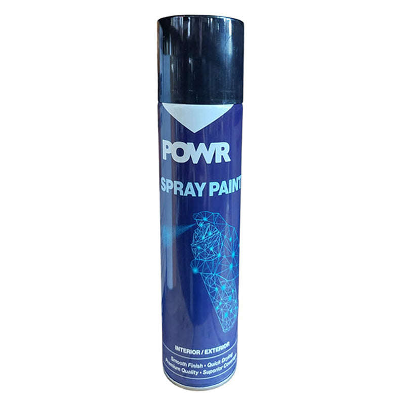 POWR Spray Paint Standard Gloss Black 300ml