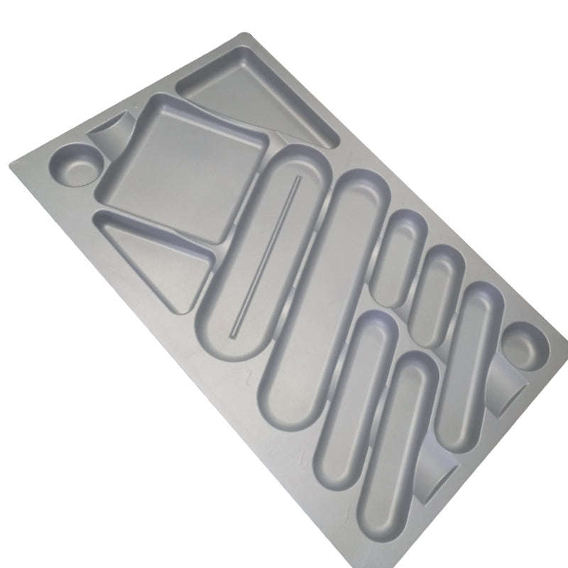 ROCO Cutlery Tray Metallic Grey 900mm Unit