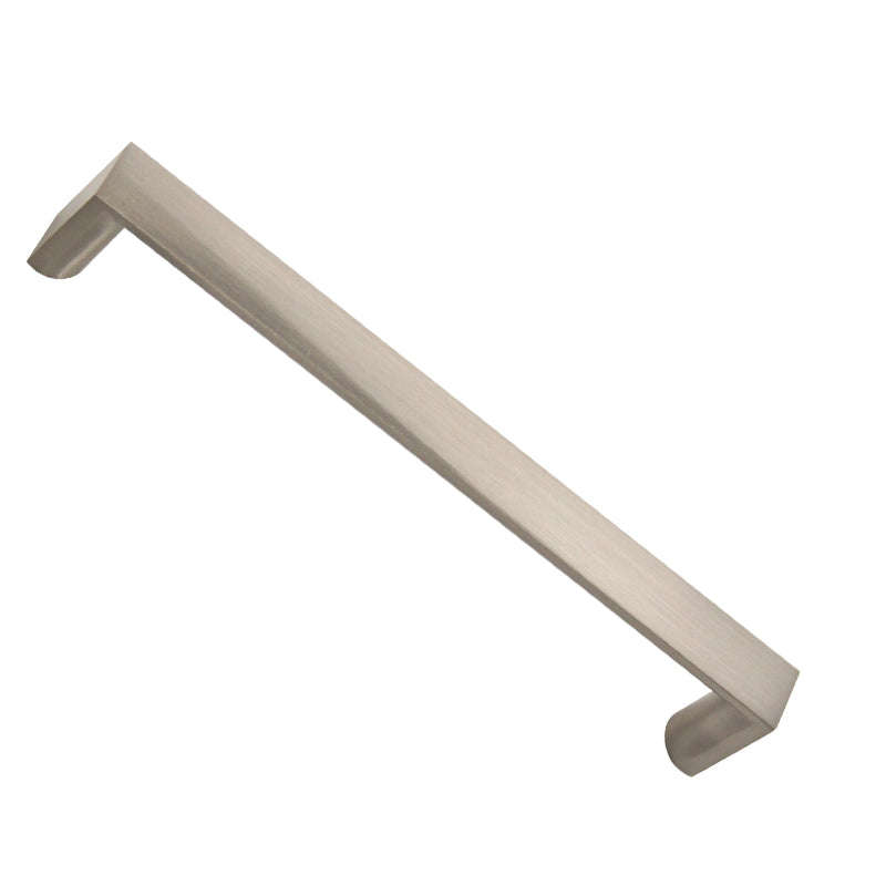 ROCO Flat Square Cupboard Handle Satin Chrome 160mm