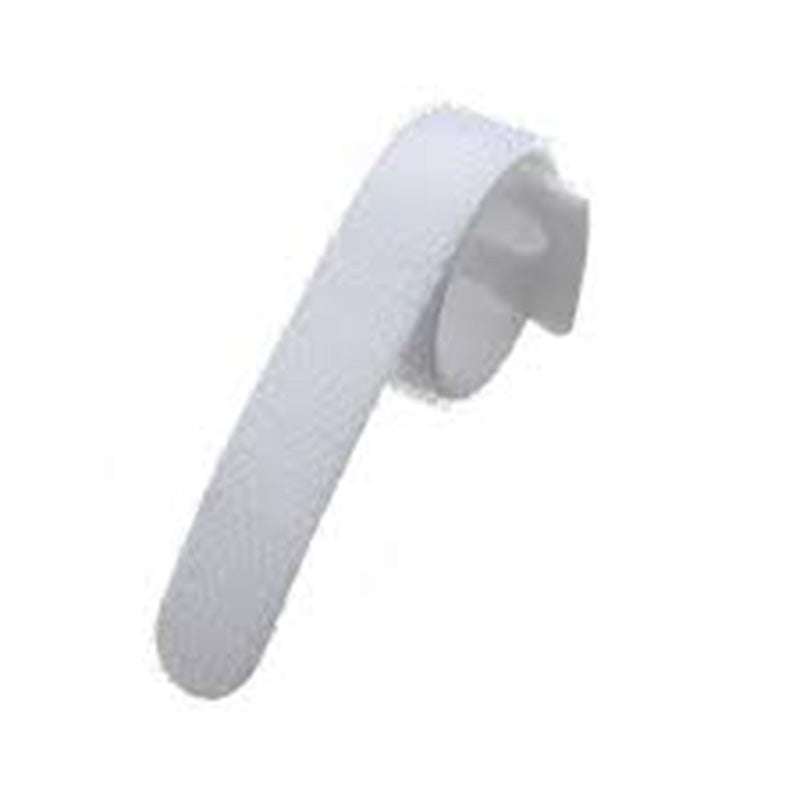 RUWAG Magic Reusable Velcro Cable Ties White 12.5mm x 200mm ( Pack of 10 )