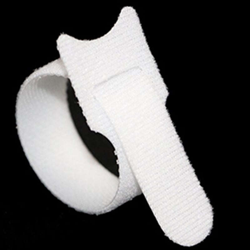 RUWAG Magic Reusable Velcro Cable Ties White 12.5mm x 200mm ( Pack of 10 )