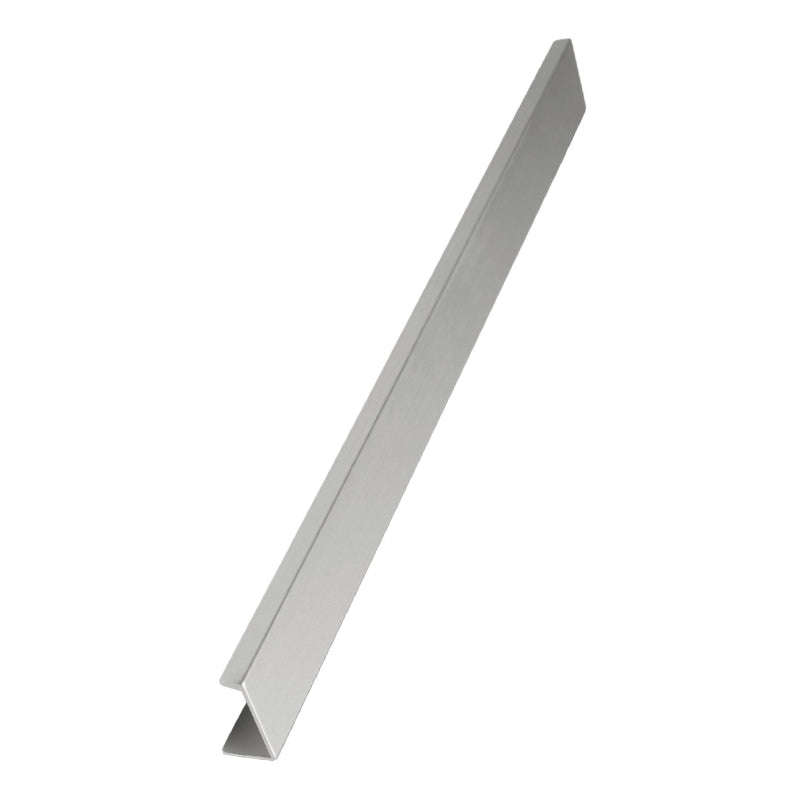 ROCO Cupboard And Drawer Handle Cover Matt Silver 96mm