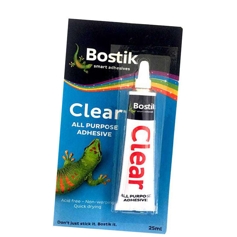 BOSTIK Clear Adhesive Blister 25ml
