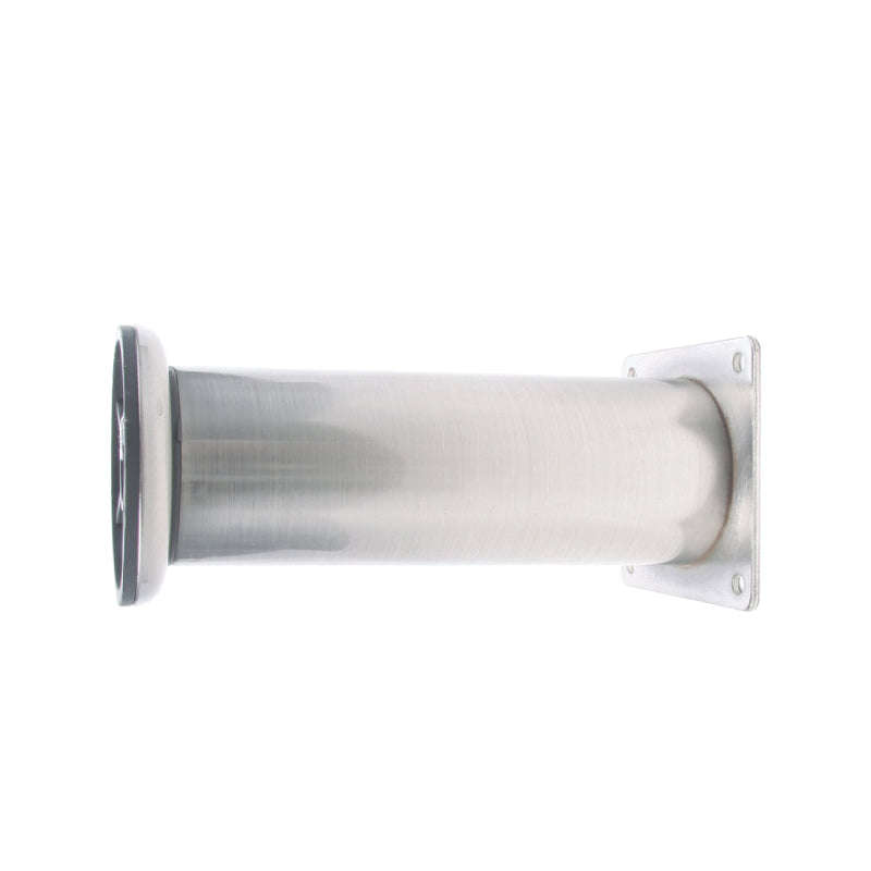 ROCO Adjustable Round Table Leg Silver 150mm x 50mm