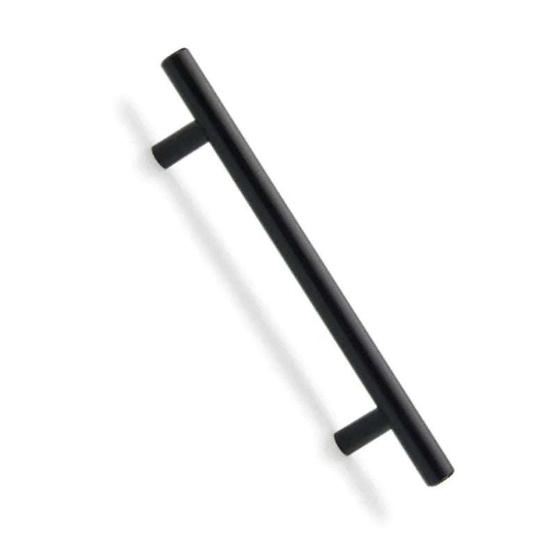 ROCO Cupboard Handle Bar Hollow Black 192mm x 12mm