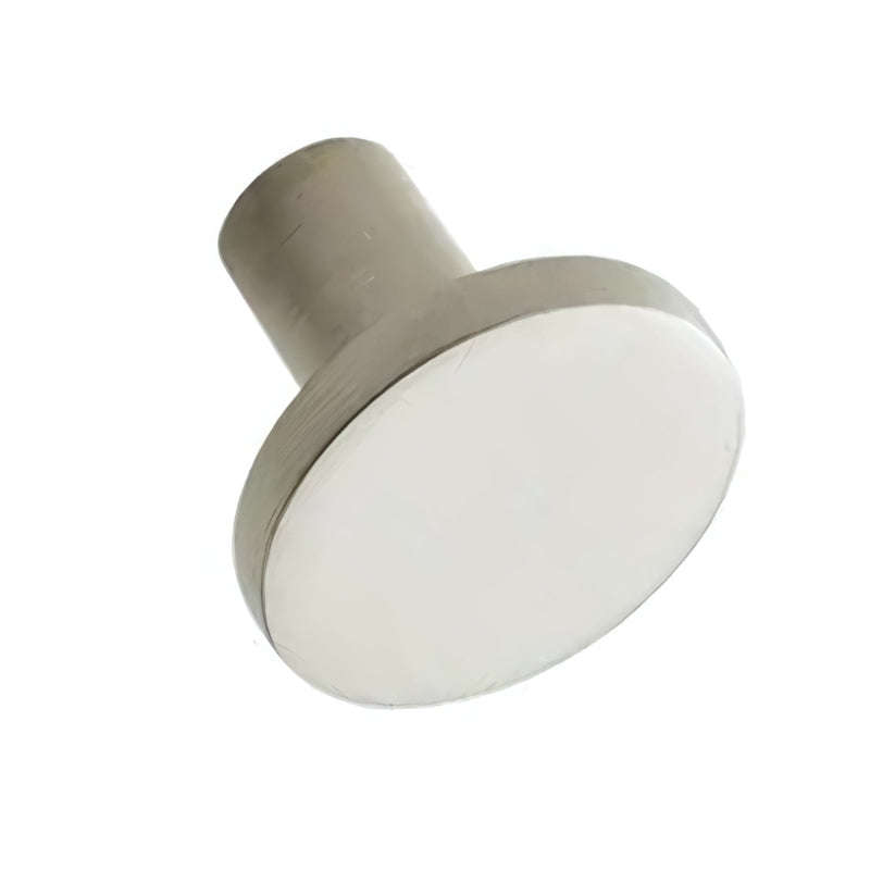 ROCO Flat Button Drawer Knob Satin Chrome 30mm