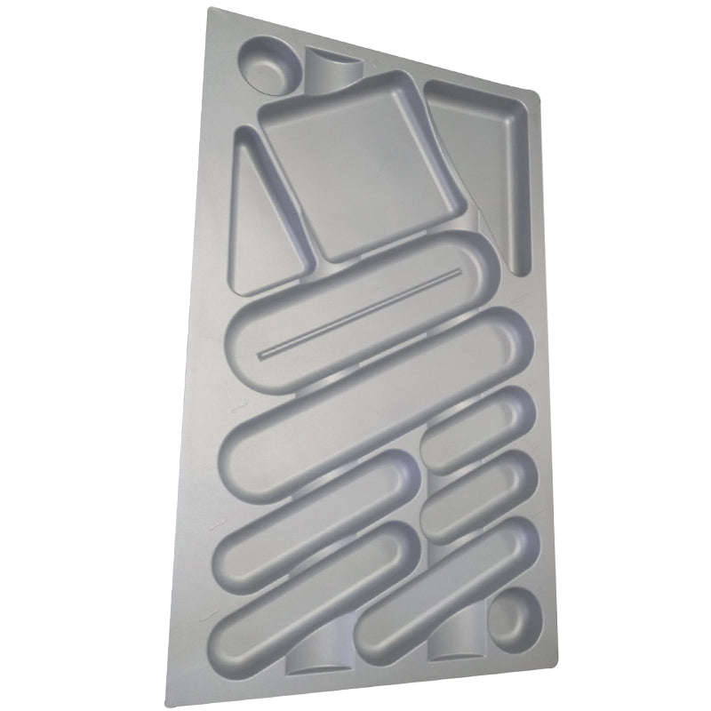 ROCO Cutlery Tray Metallic Grey 900mm Unit
