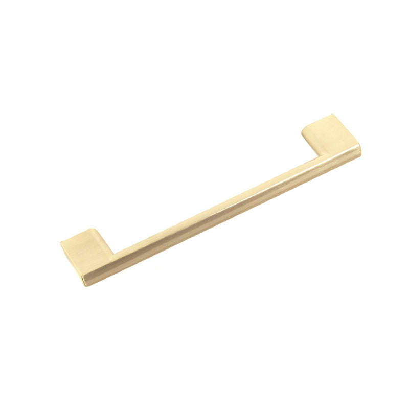 ROCO Neptune Aluminium Cupboard Handle Brushed Brass 96mm