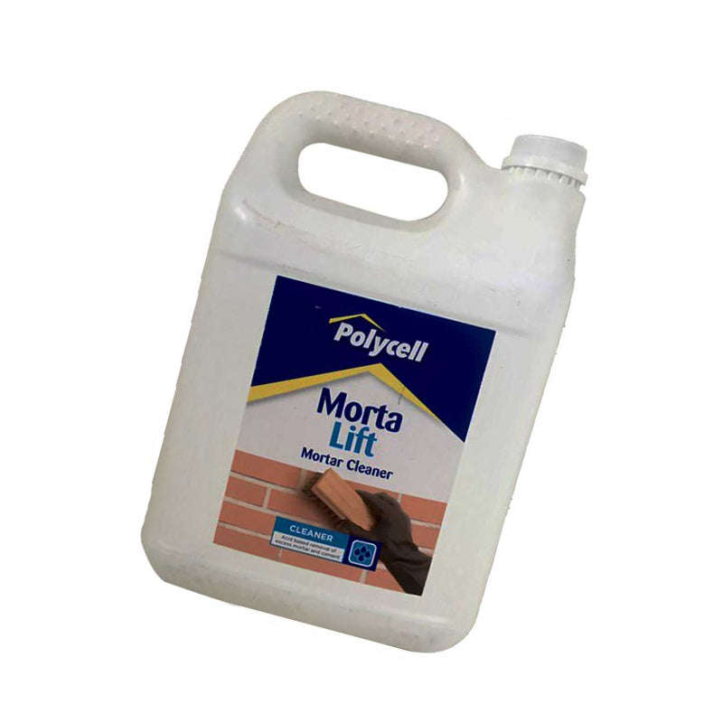 POLYCELL Morta Lift Mortar And Cement Remover and Cleaner 5 Litre